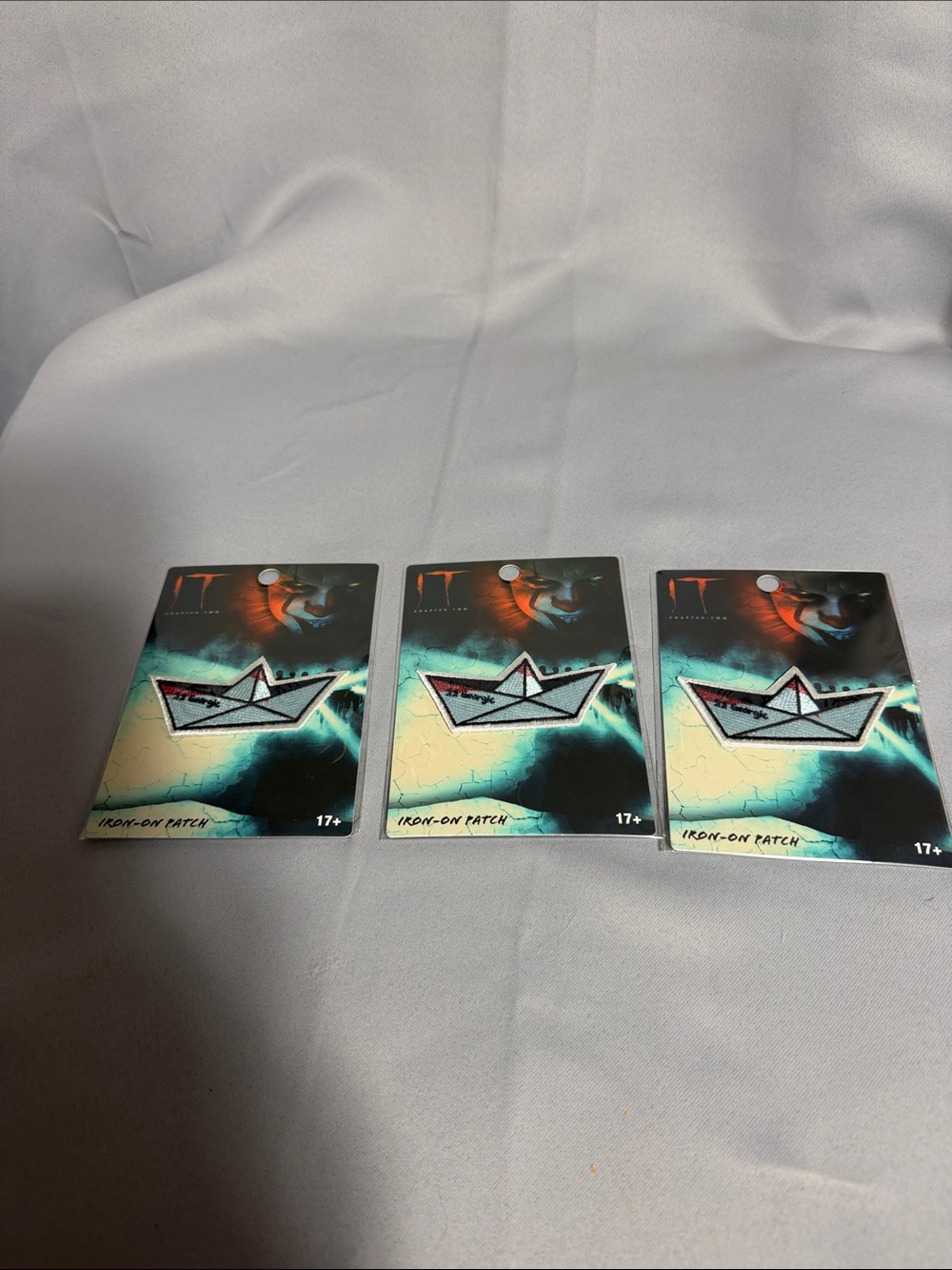 Loungefly Set of Three Colorful Backing Carded Pins - Teal, Red, Black